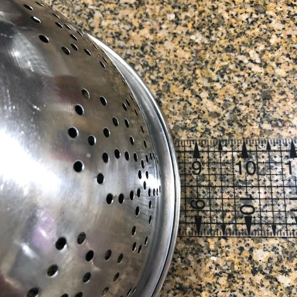 VTG STAINLESS STREEL STRAINER HOLE PUNCH DESIGNS - Picture 6 of 6